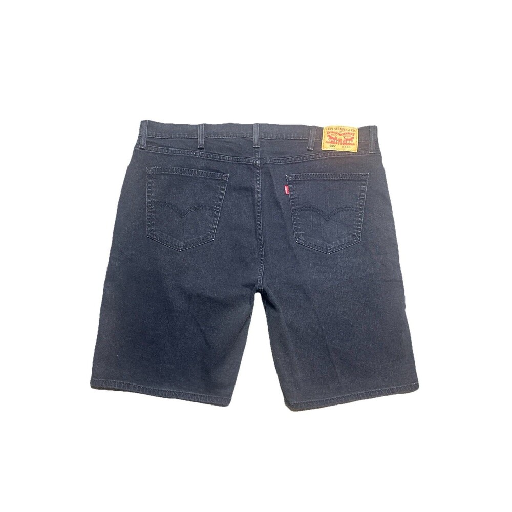 Levi’s 505 Jean Shorts Men’s Size 44 Black Outdoors Streetwear Y2K Denim